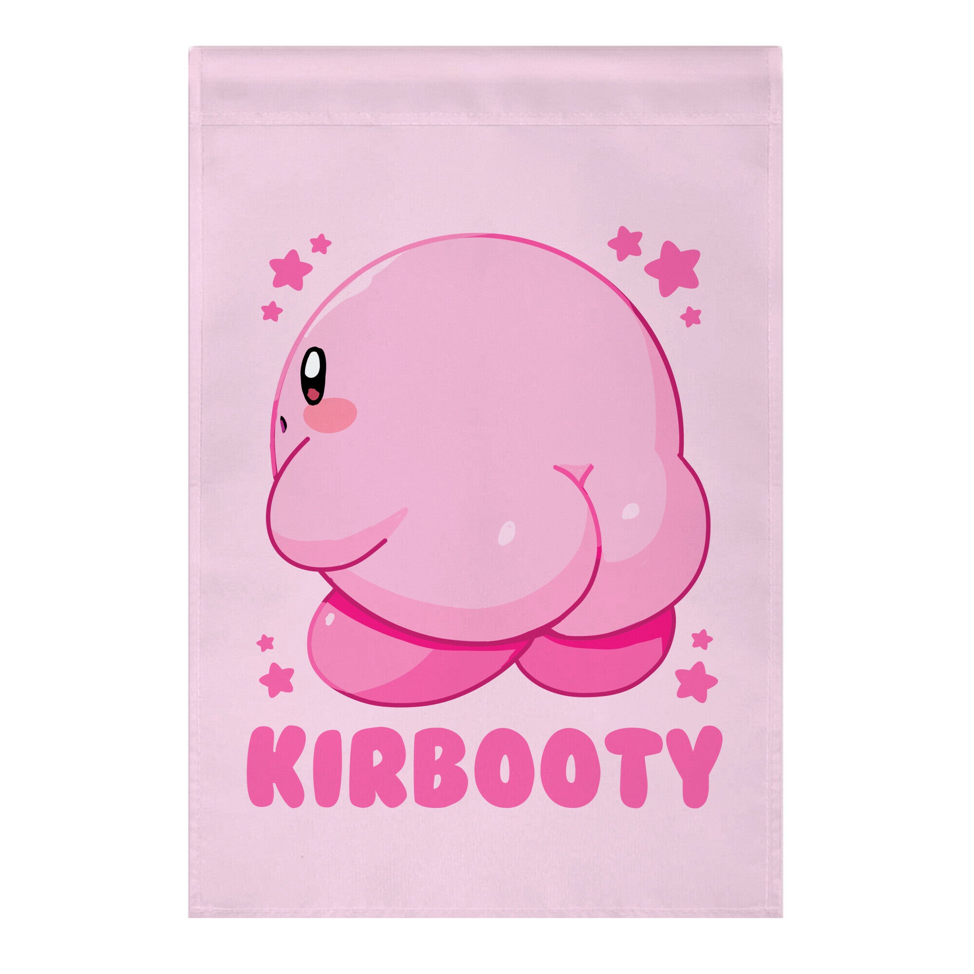 Kirbooty Garden Flag